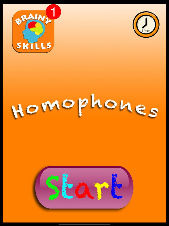 Screenshot #5 pour Brainy Skills Homophones