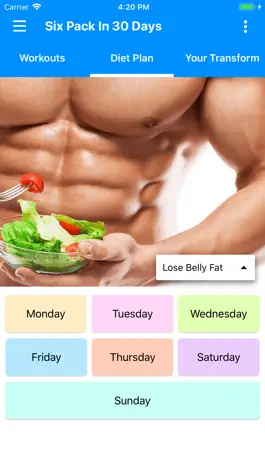 Game screenshot Six Pack in 30 Days -With Diet hack