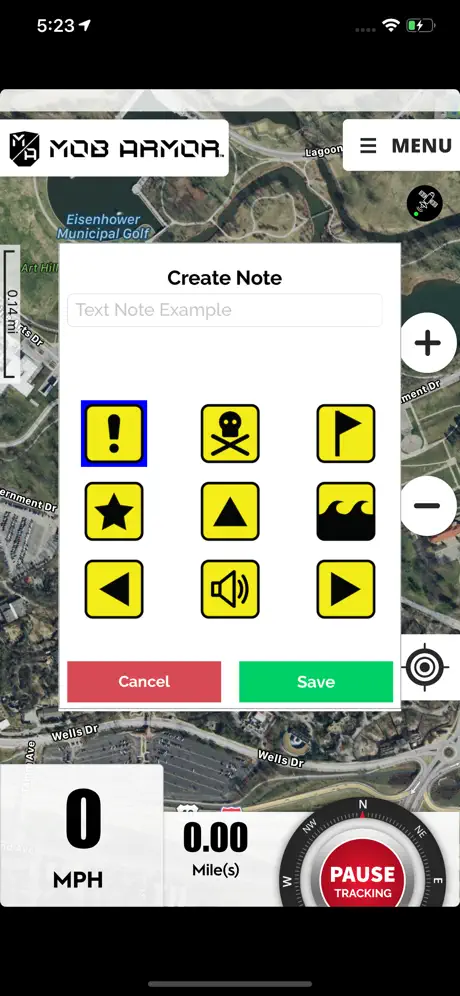Mob Armor GPS