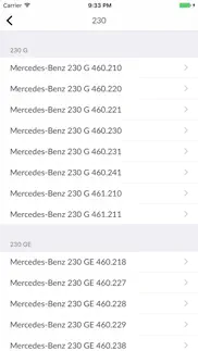 mercedes-benz car parts iphone screenshot 4