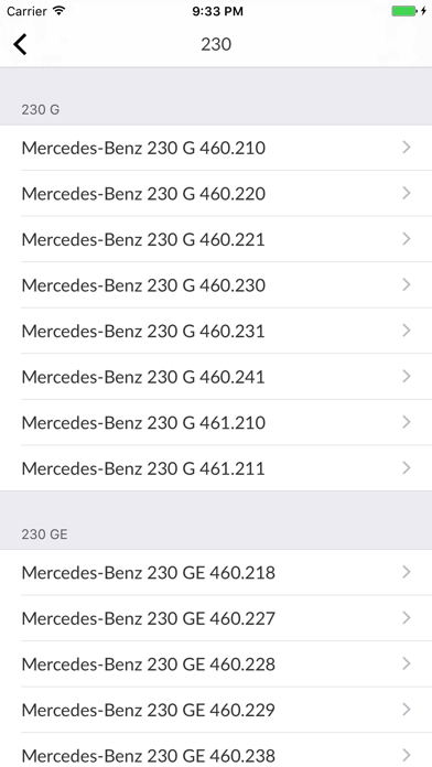 Mercedes-Benz Car Parts Screenshot