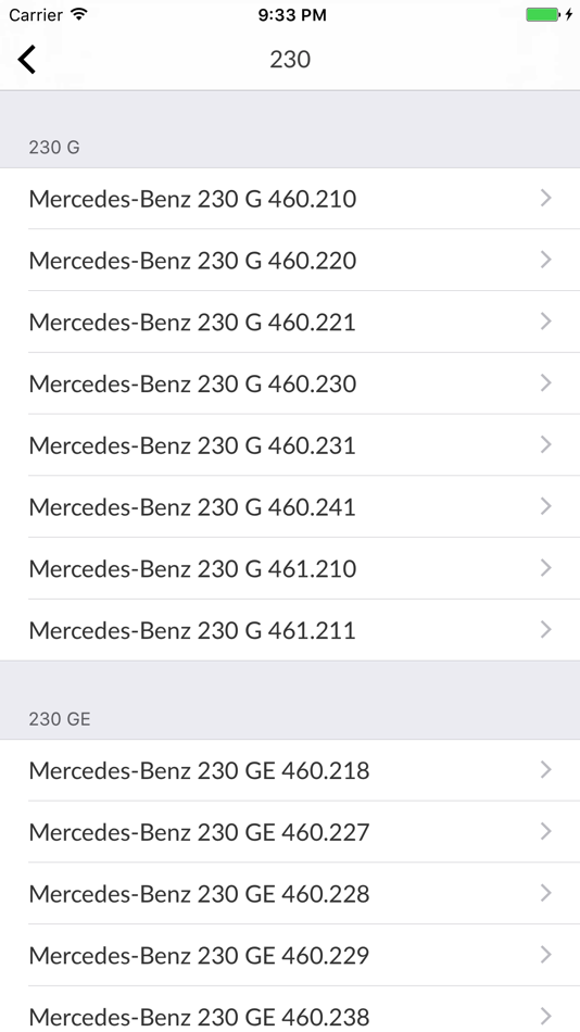 #4. Mercedes-Benz Car Parts (iOS) By: Ruslan Balkarov