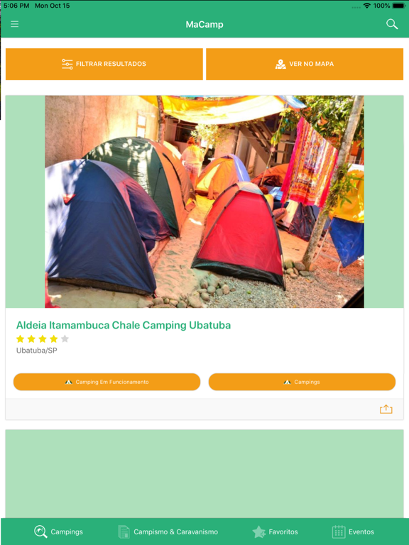 Screenshot #5 pour MaCamp-Guia Camping e Campismo