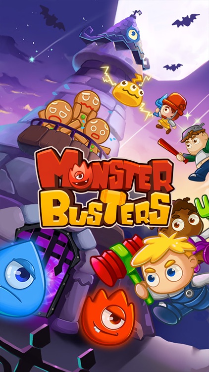 Monster Busters:Match 3 Puzzle screenshot-4