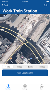 I've Arrived GPS Alarm screenshot