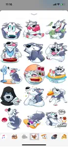 Husky Boy Emoji Stickers screenshot #2 for iPhone