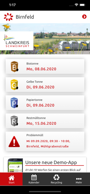 Landratsamt Schweinfurt Abfall(圖1)-速報App
