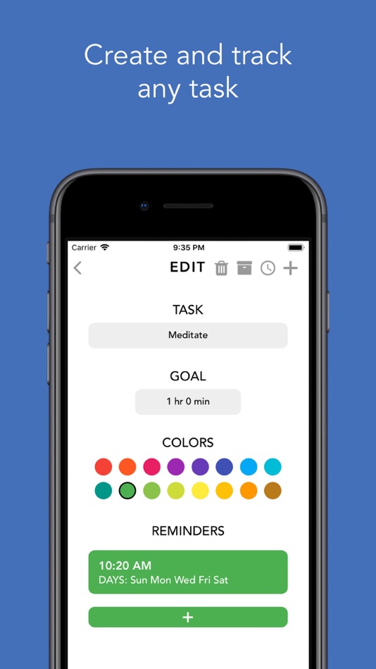 #2. Hyper - Focus Time Tracker (iOS) By: Amarok Technologies Inc.