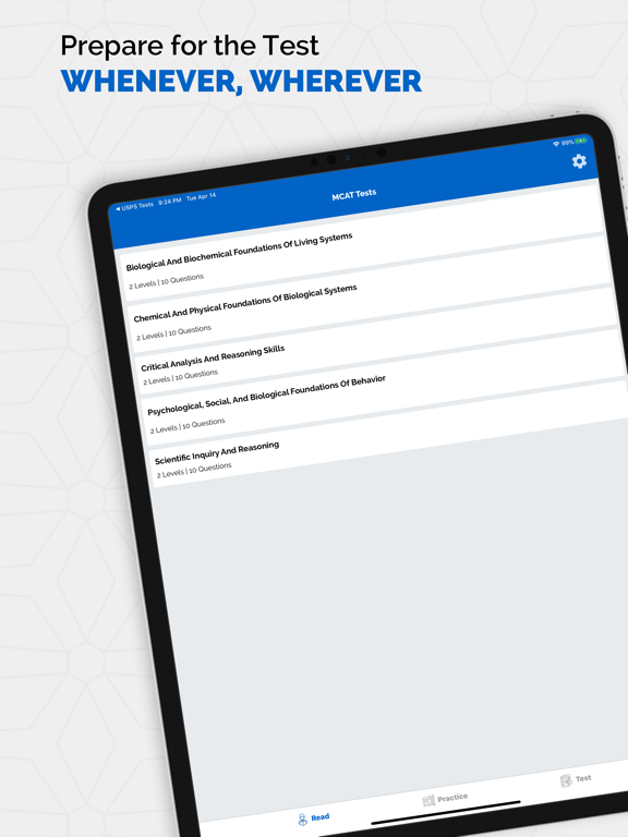 Screenshot #4 pour MCAT Practice Tests