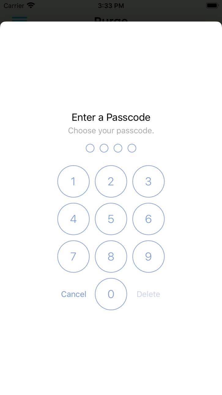 iPhone screenshot