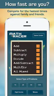 Math Racer Deluxe iphone bilder 0