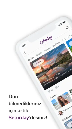 Seturday iPhone Ekran Görüntüsü 1