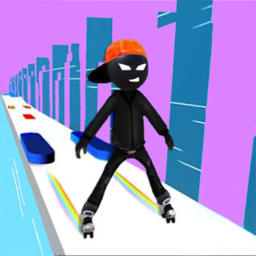Stick Run Racing - Roller 3D