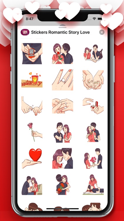 Animated Romantic Story Love screenshot-3