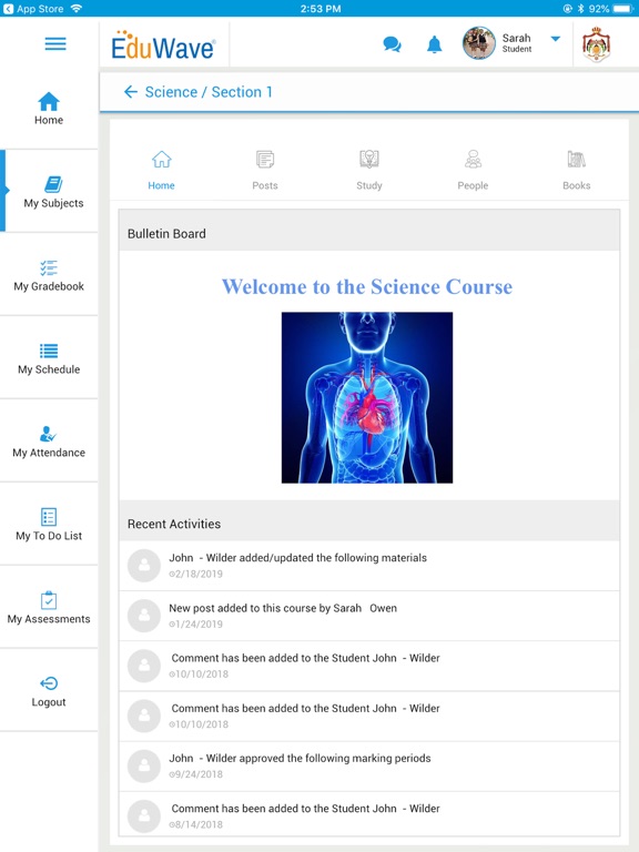 EduWave K-12 iPad screenshot 6 - Education app