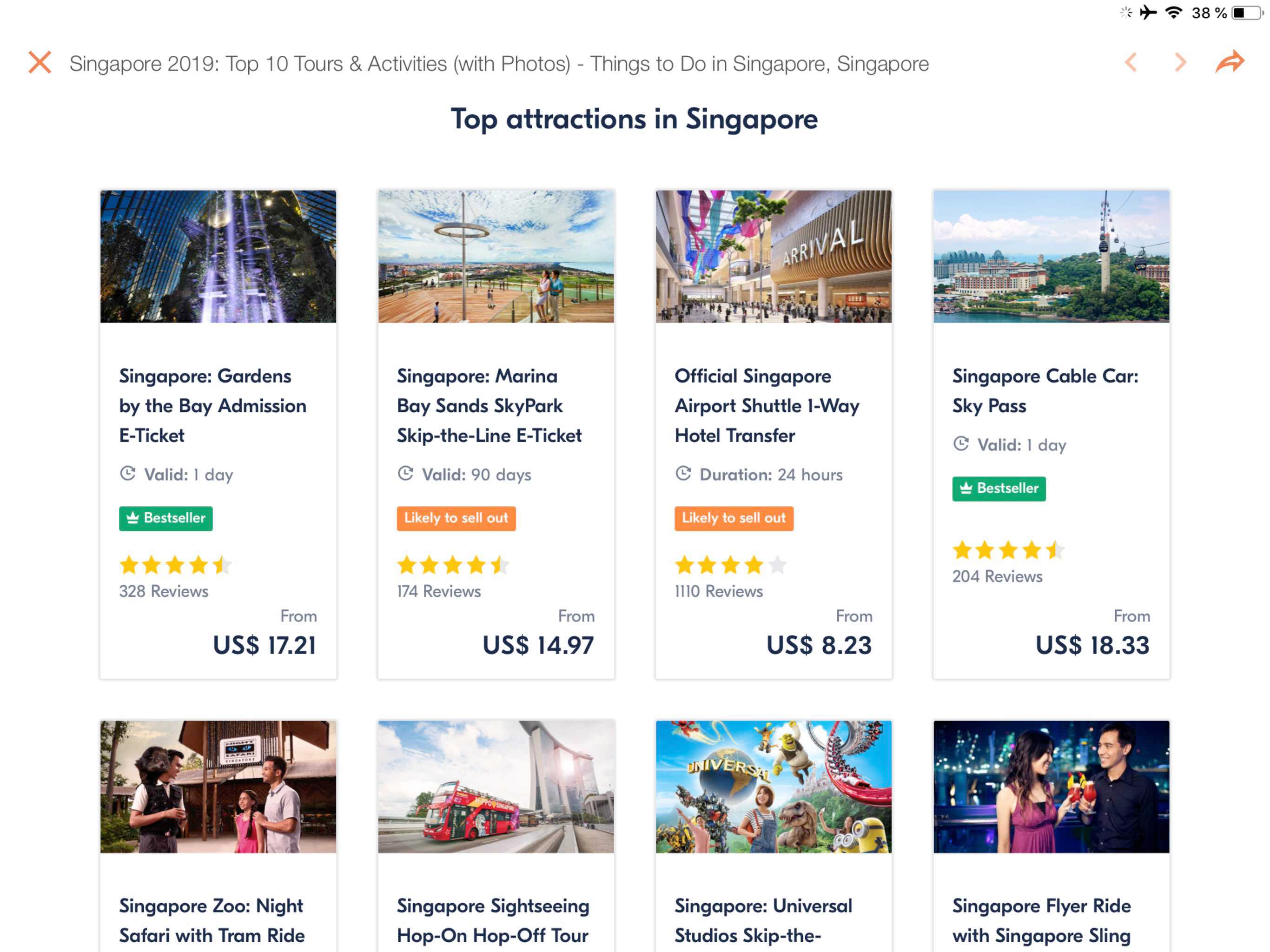 Singapore Travel Guide . screenshot 12