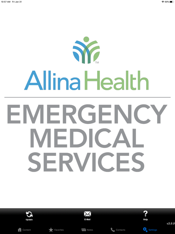 PPP - Allina Health iPad screenshot 1 - Medical app