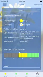 el tiempo de aemet iPhone Captures Décran 3