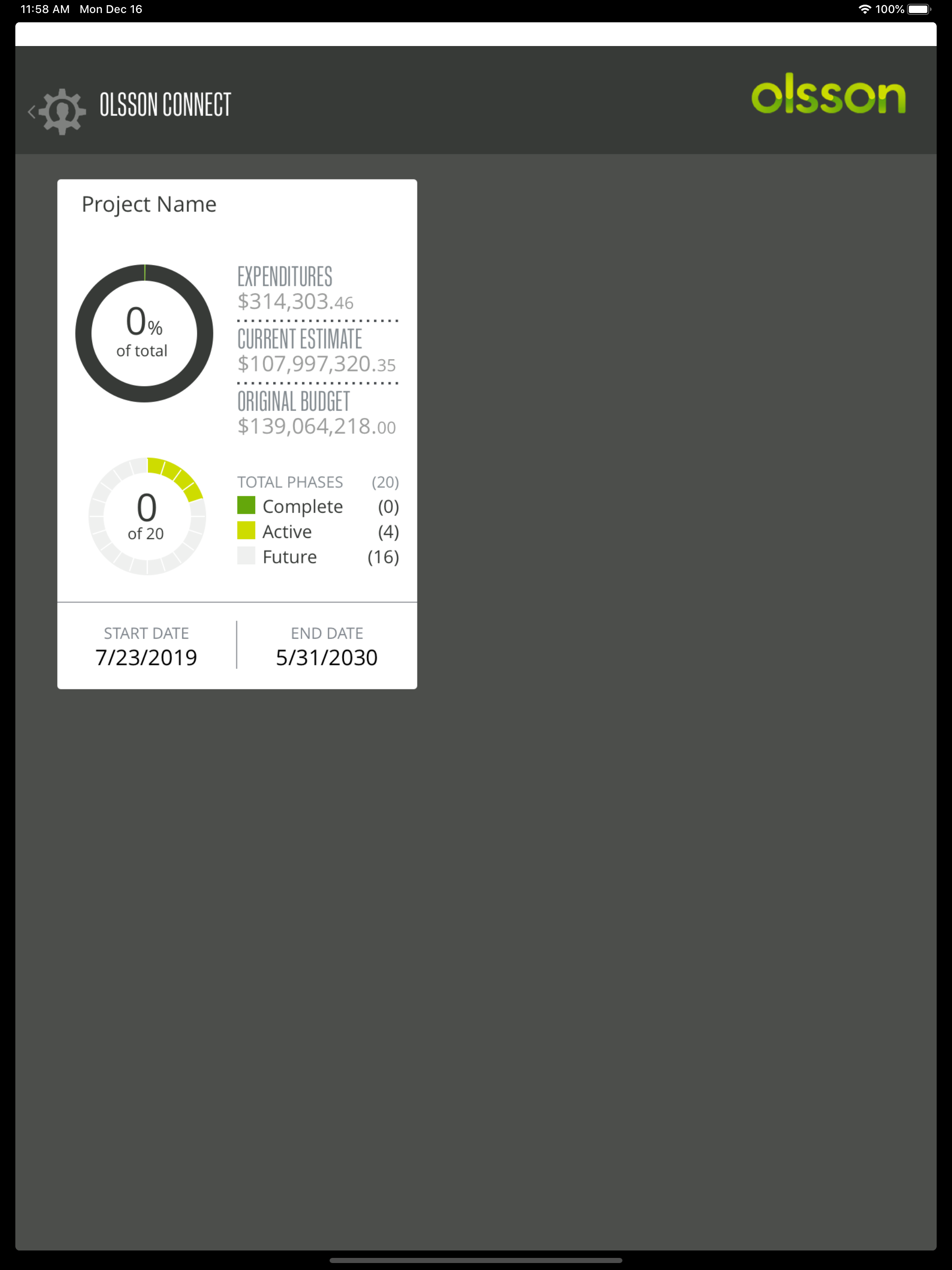 Olsson Connect screenshot 3