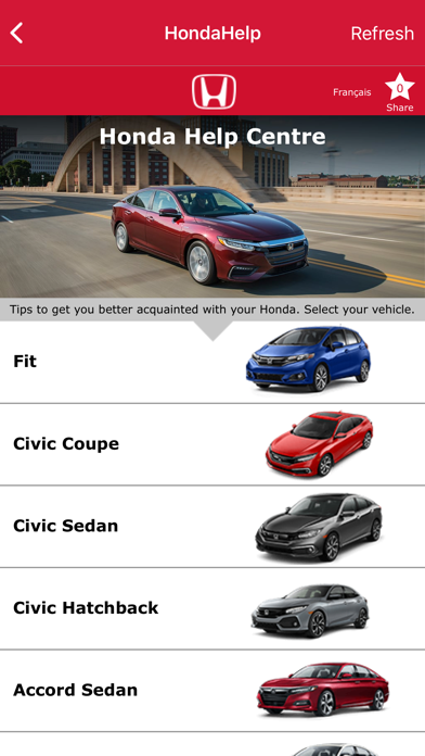 Henley Honda Screenshot