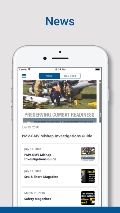 Naval Safety Center Screenshot