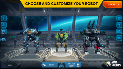 Screenshot from War Robots Multiplayer Battles