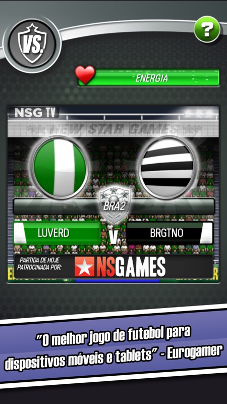 New Star Futebol screenshot 1