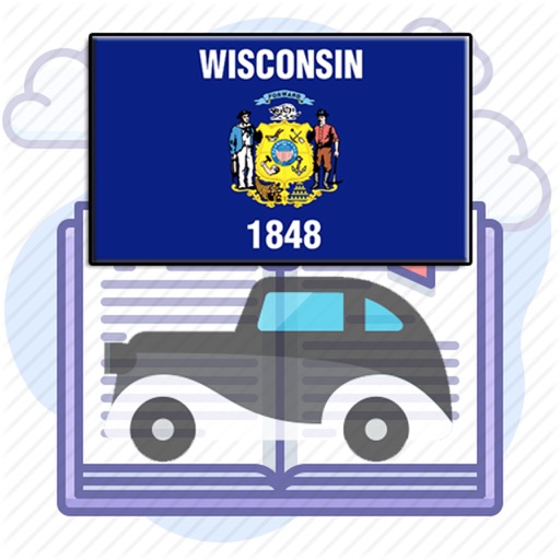 Wisconsin DMV Permit Test Icon