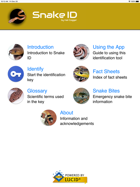 Screenshot #4 pour Australian Snake ID