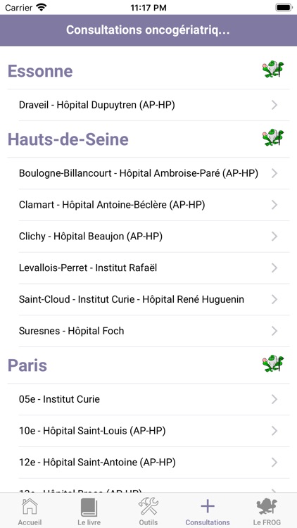 FROG Oncogériatrie screenshot-3