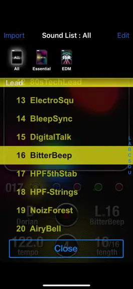 Game screenshot KORG iKaossilator hack