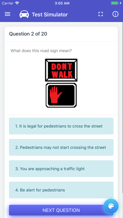 Vermont DMV Practice Test Screenshot 10 of 10