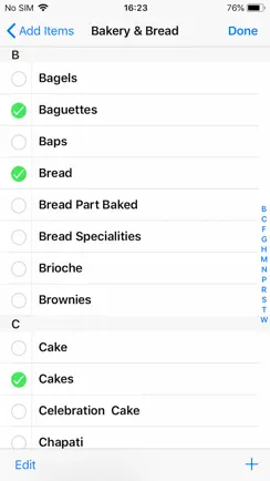 Grocery & Shopping List iPhone image 4