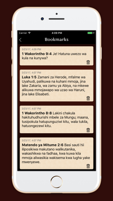 Biblia Takatifu ya Kiswahili Screenshot