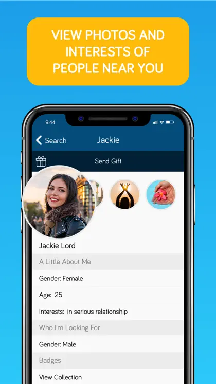 Screenshot 3 di 5 di WhosHere