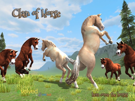Clan of Horse iPad screenshot 1 - Games app