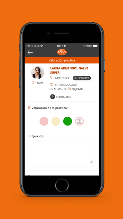 Autoescuela Lara screenshot
