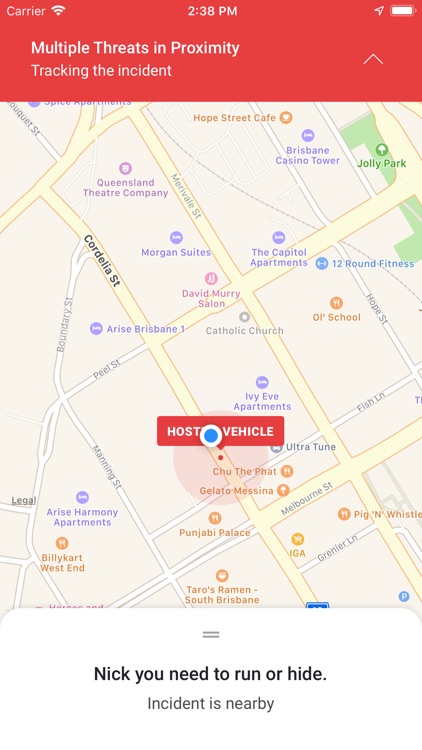 SOS2US Incident Reporting