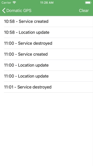 Screenshot #2 pour Domatic GPS tracker