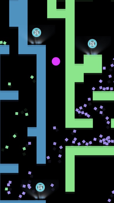 Purple Ball Bounce Screenshot