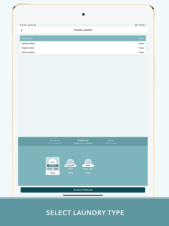 Launderette iPad screenshot 5 - Lifestyle app