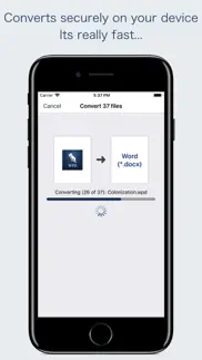 wpd converter -for wordperfect iphone capturas de pantalla 2