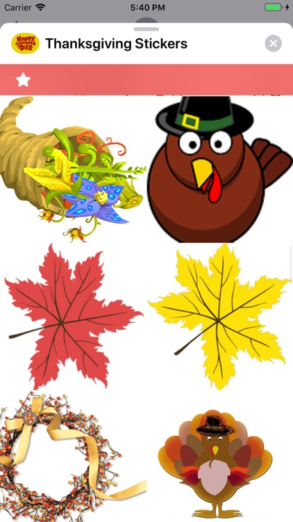 Thanksgiving Stickers screenshot-4
