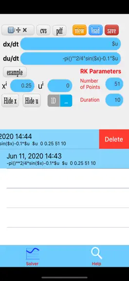 Game screenshot ODE Solver apk