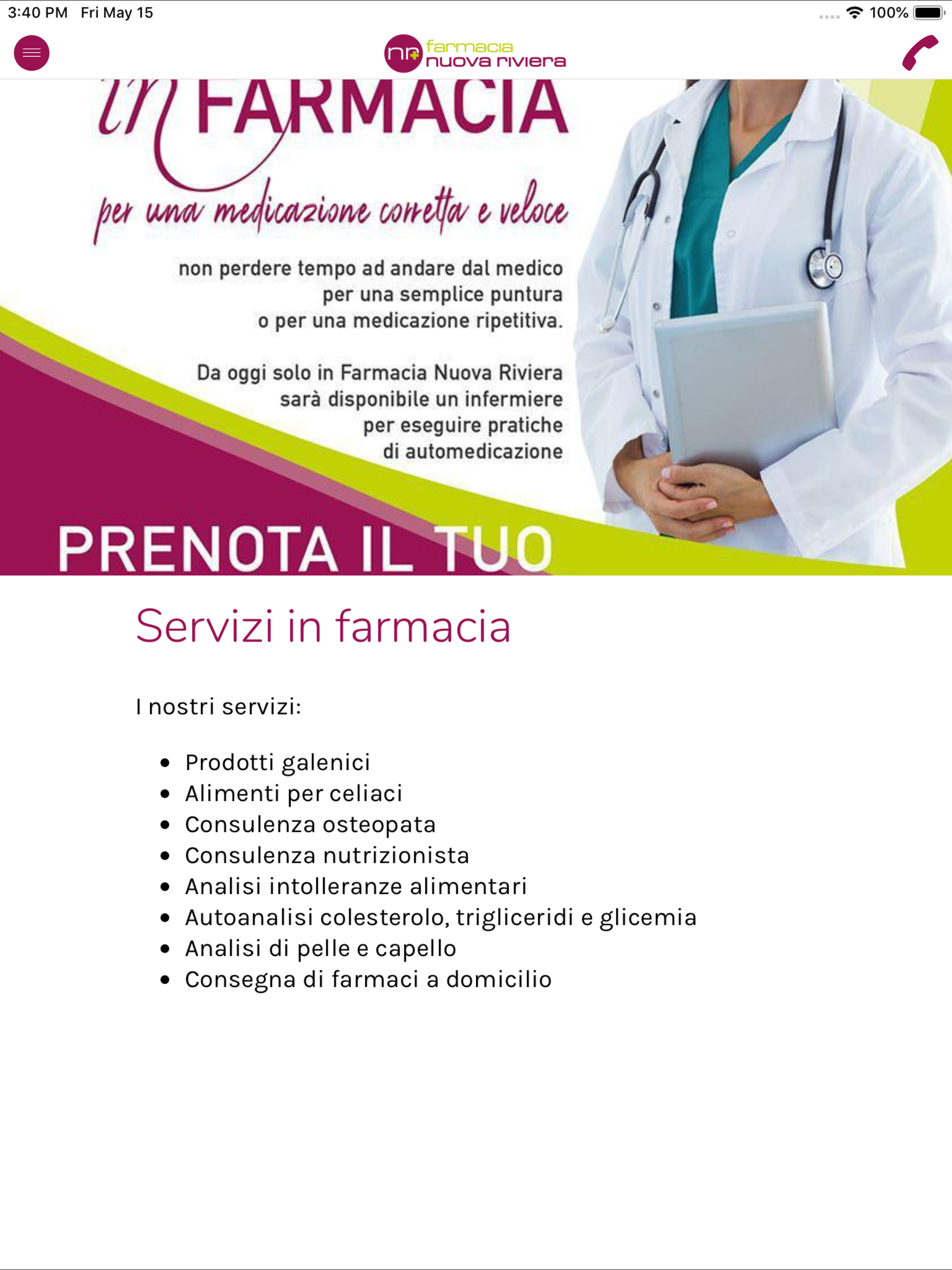 Farmacia Nuova Riviera screenshot 9