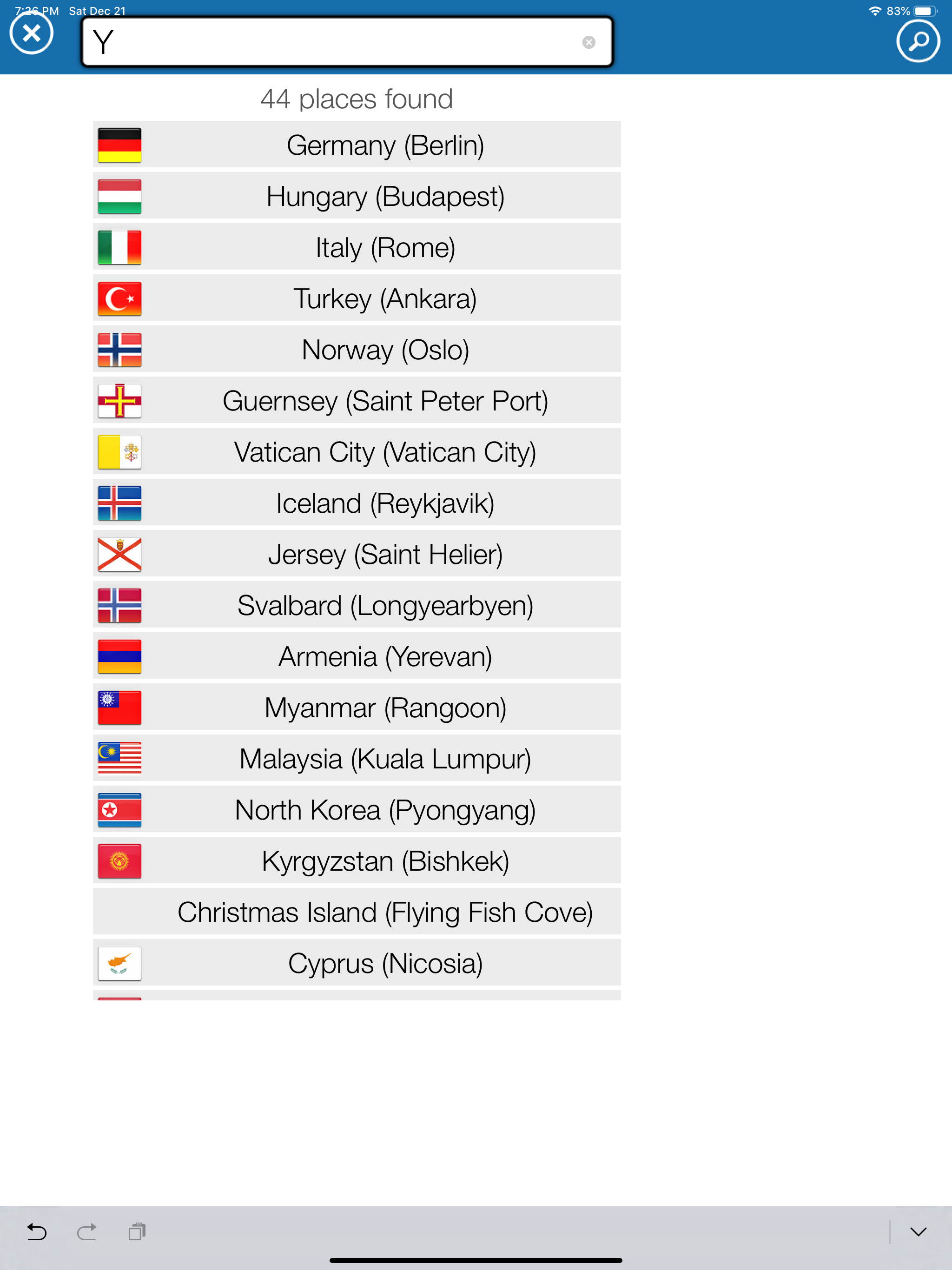World Factbook HD screenshot 4