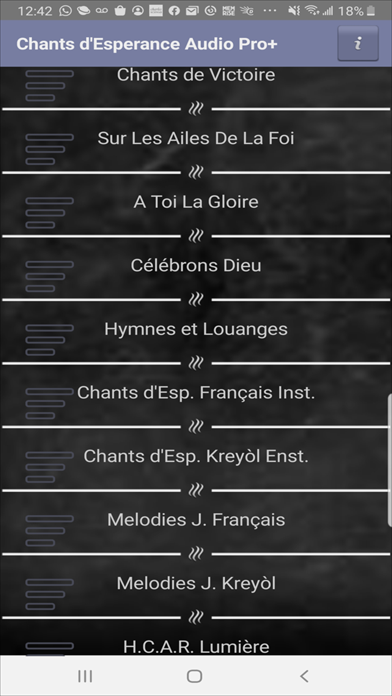 Screenshot #2 pour Chants d'Esperance Audio Pro+