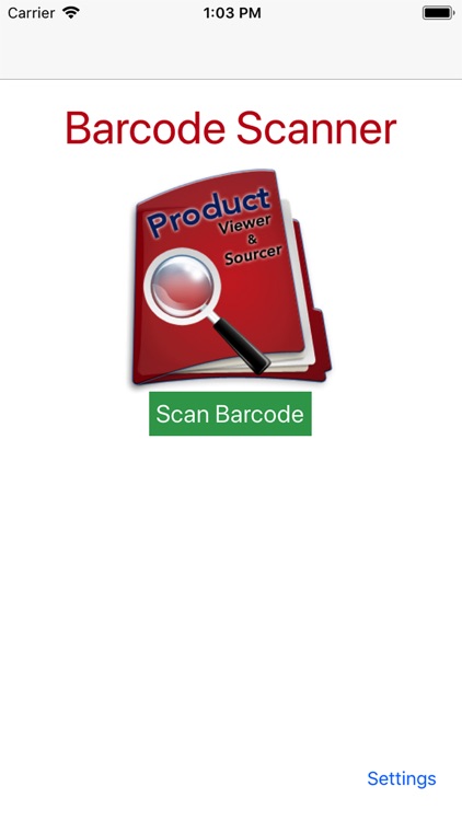 Product Viewer BarcodeScanner
