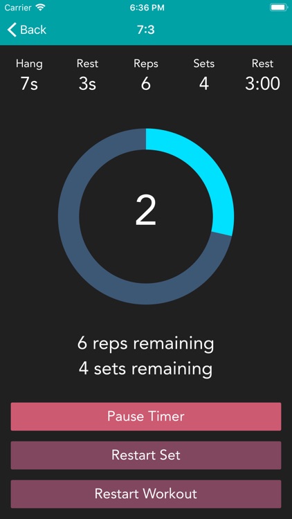 HangTime - a hangboarding app screenshot-3