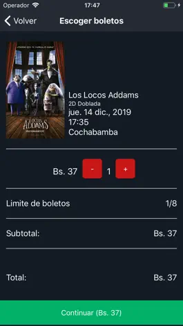 Game screenshot Cine Center Bolivia apk